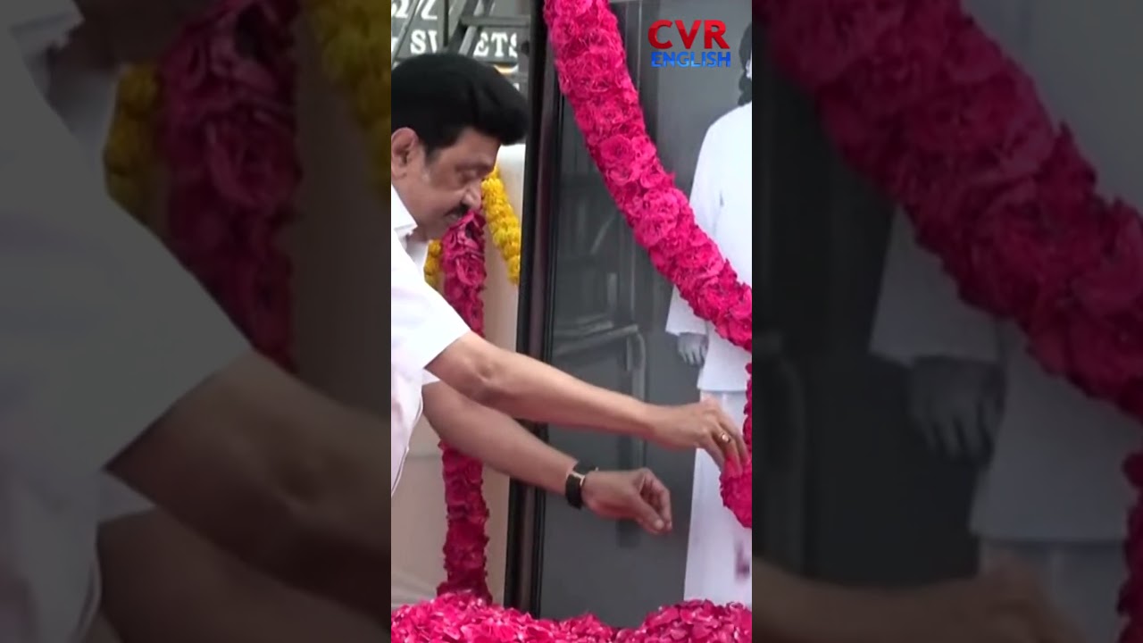 Tamil Nadu CM MK Stalin paid tribute to freedom fighter Pasumpon Thevar on his birth anniversary