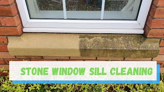 Stone Window Sill Steam Cleaning