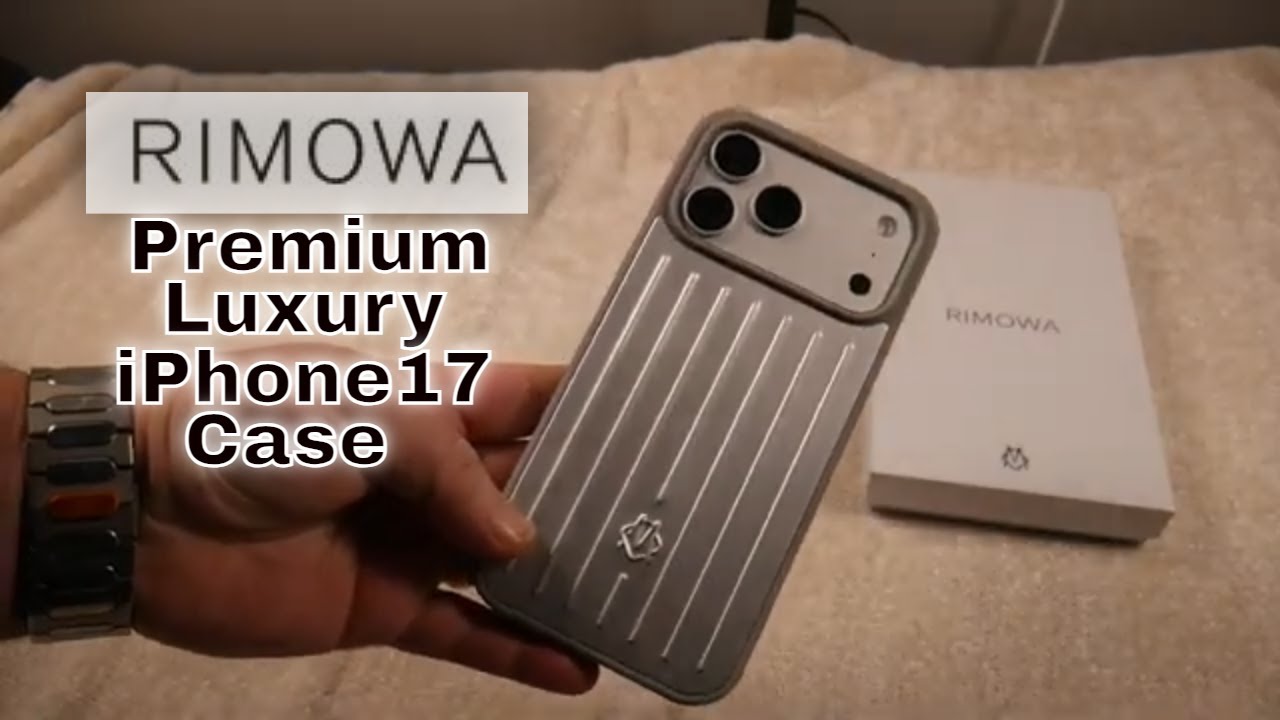 Rimowa Premium Luxury iPhone17 Pro Max Case? Or Fake? - YouTube