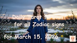 Daily Tarot Reading What the Cards Reveal for March 15 2026 Zodiac Signs Insight