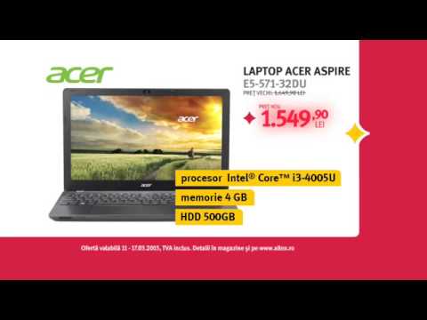 Laptop Acer Reclama Altex 11 martie 2015