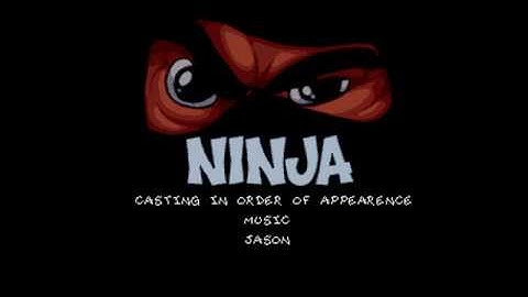 Ninja amiga demo by Melon Dezign 1994