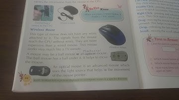 Class 2nd Computer Lesson 6 Introduction to Mouse  G D Goenka Public School Mr. Sanjeev