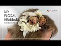 Diy floral headband  flowerhub