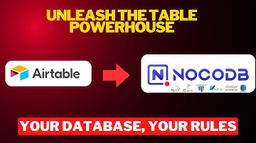 NocoDB  - Free Airtable Alternative. Own Powerful Table Tool with webhooks, API.