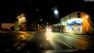 mobius camera - night driving sample clip from techmoan