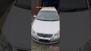 POV: Sun in Your Eyes 24/7… Gave This Polo a Sunstrip 😎 Simple Upgrade, Big Difference