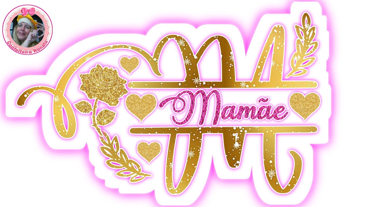 Como fazer Topo de Bolo DIA DAS MÃES no PixelLab