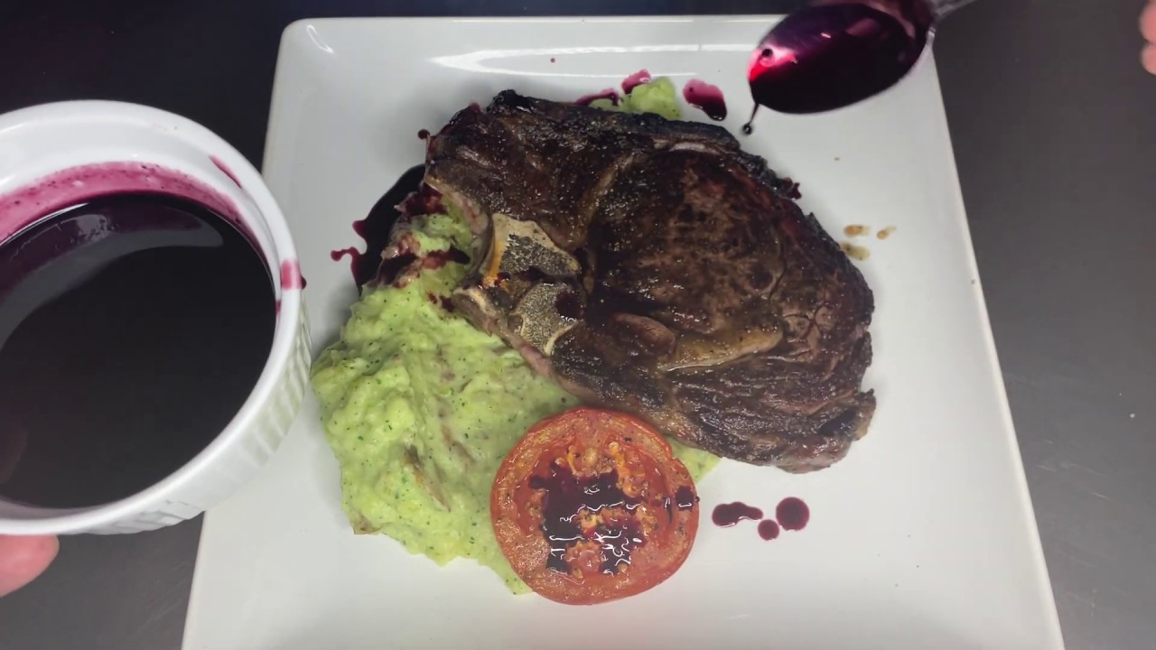 Seared Ribeye Gastrique Seared Ribeye YouTube