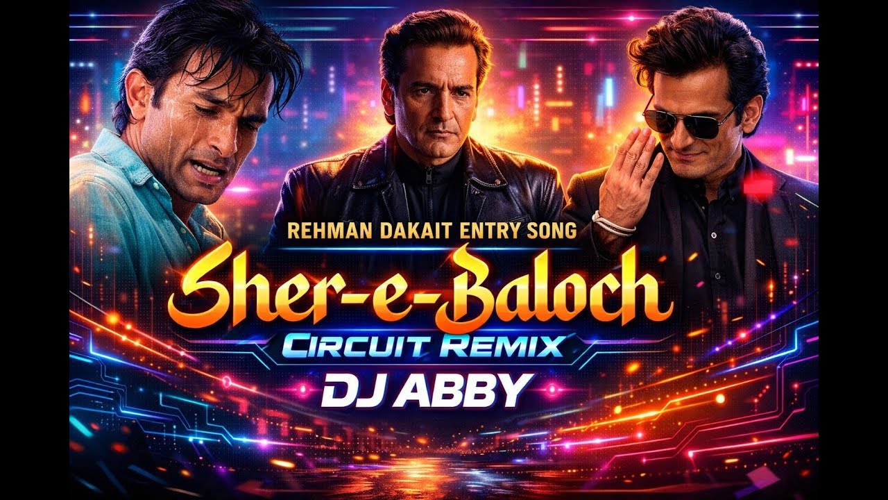 Sher-e-Baloch Rehman Dakait Remix | Dhurandhar | Balochi Arabic Song | Akshaye Khanna | DEEJAY ABBY