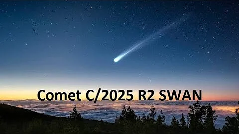 Comet C/2025 R2 SWAN Closest Approach to Earth!