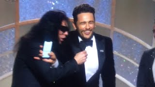 JAMES FRANCO WONT LET TOMMY WISEAU SPEAK!