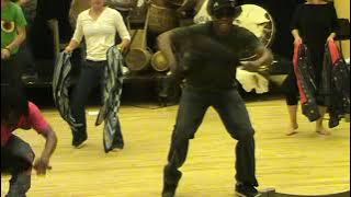 Sukuma dance in Sweden - Manongu examen in 2008
