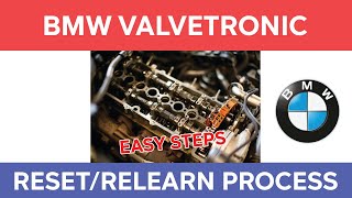 BMW Valvetronic Relearn How to Reset