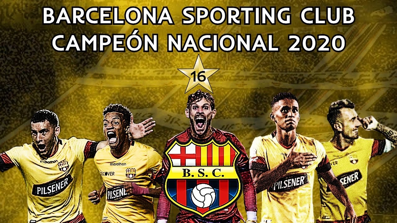 Barcelona Sporting Club Campeón 🥇🏆 del Fútbol Ecuatoriano 🇪🇨 Año 2020 ⚽