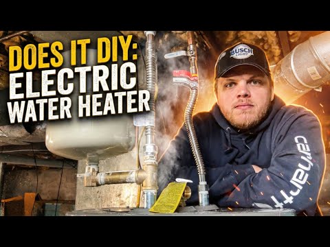 Should a Beginner DIY Install an Electric Water Heater?