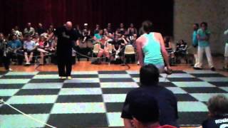Human Combat Chess 2015 Jenn (Celts Queen) Vs Maurice (Templars Rook)