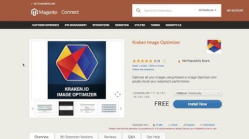 Kraken.io Image Optimizer Magento Extension