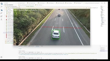Testing a Vehicle Detection AI with YOLOv8 on Highways with Customizable Detection Lines.