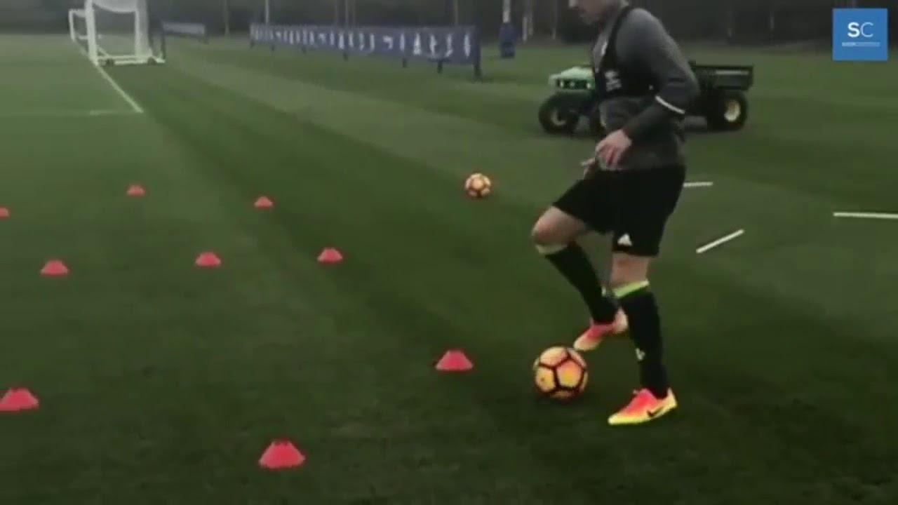 Professional Soccer Players Individual Skill Training Individual