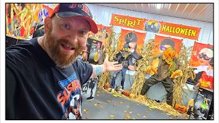 I TURNED THIS EMPTY WAREHOUSE INTO A SPIRIT HALLOWEEN PLAYGROUND!