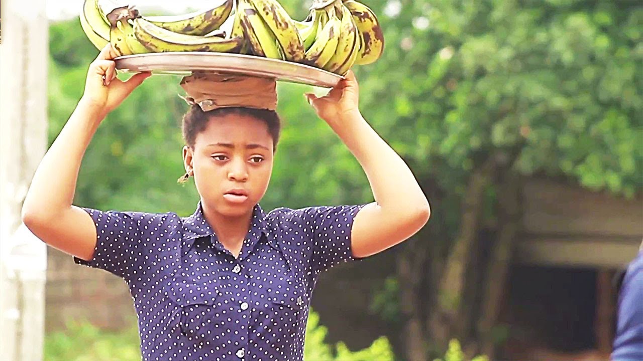 Plantain Girl  Beautiful Regina Daniels   A Nigerian Movie