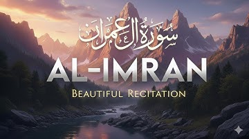 Surah Al Imran by Mishary Al Afasy | Surah Ali 'Imran  | BEAUTIFUL RECIATAION | سورة ال عمران