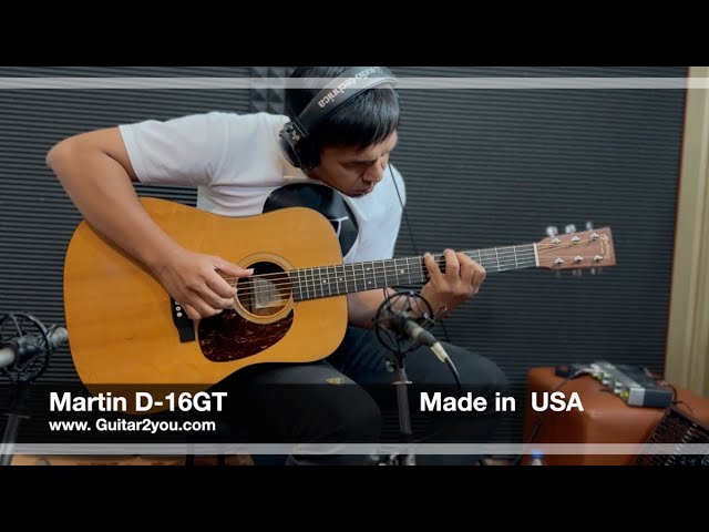 takasanMartin D-16GT ギター Martin D-16GT Review - YouTube