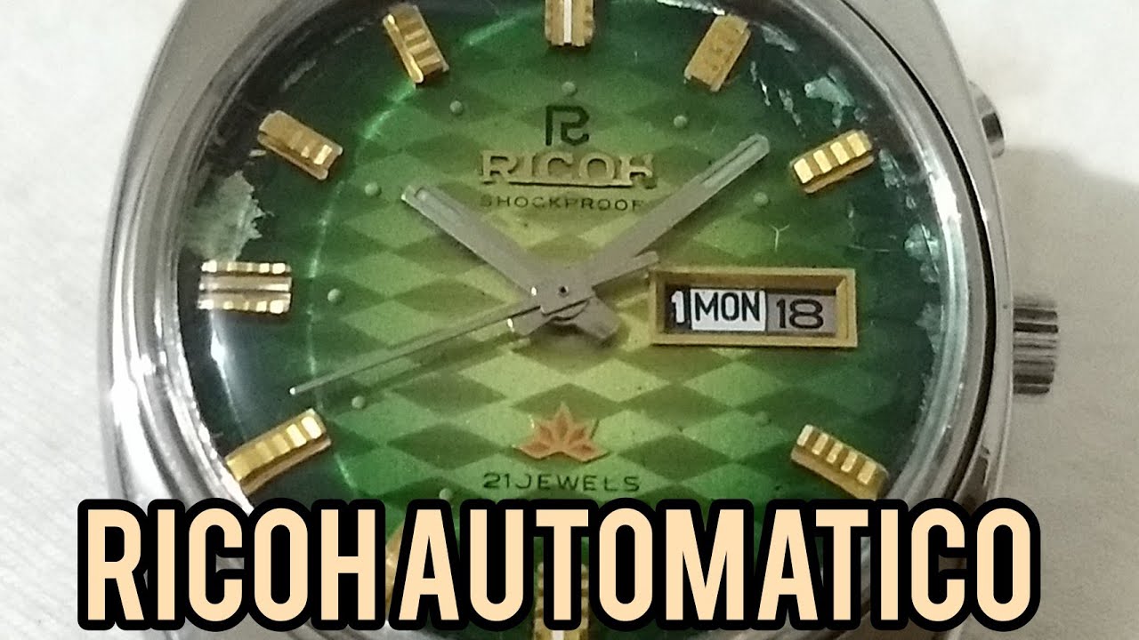 RICOH AUTOMATICO - REVISÃO COMPLETA - VIDA NOVA PRA ESSA MÁQUINA