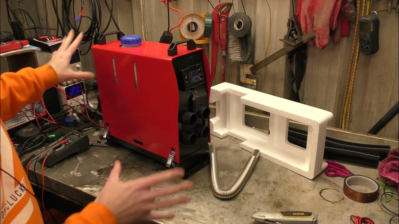 Can a 12V diesel heater run on 24V if you change the settings in the