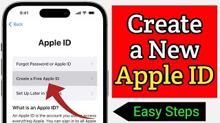 iPhone Me Apple ID kaise banaye | How to Create Apple ID | Quick and Easy