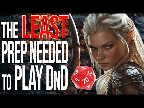 What's the LEAST You Can Prep for an RPG Session? Conversation with Justin Alexander