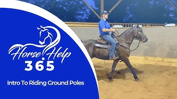 Intro To Riding Ground Poles | Horse Help - Michael Gascon