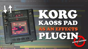 How I Use the KORG KAOSS PAD KP3 as a HARDWARE EFFECTS PLUGIN