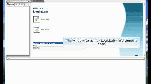 Example how to create a new project