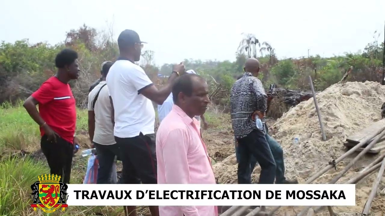DGGT Travaux d'électrification de Mossaka