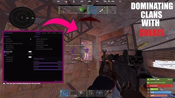 How A Solo RUST CHEATER Dominates The BIGGEST Clan Server In RUST