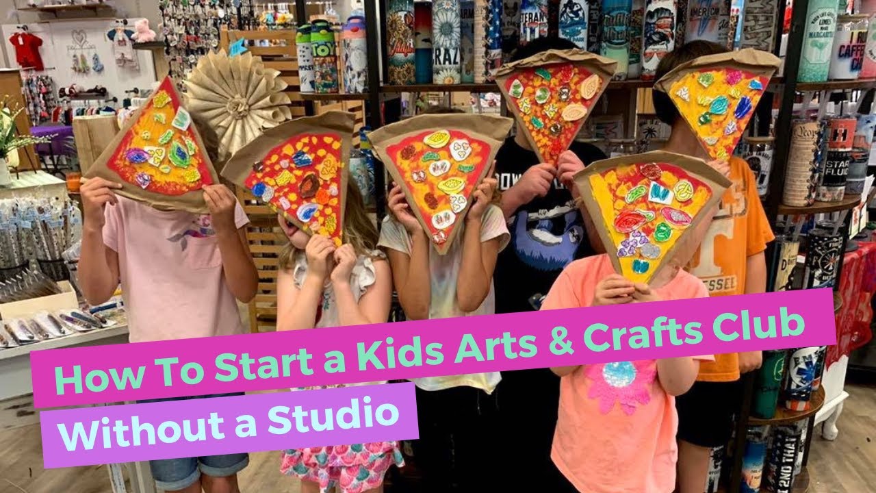 KID'S ARTS & CRAFTS CLUB!