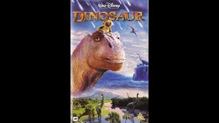 Opening to Dinosaur UK VHS (2001)