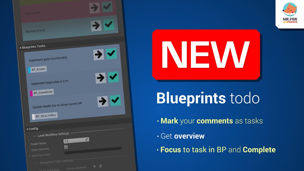 Fix This! How to convert Blueprint comments to tasks YouTube