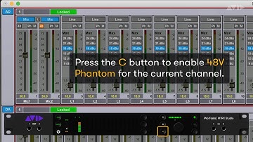 Pro Tools Tech Tip — MTRX Studio Preamps