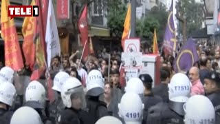 Milli iradeye pusu protestosuna İzmir'de müdahale