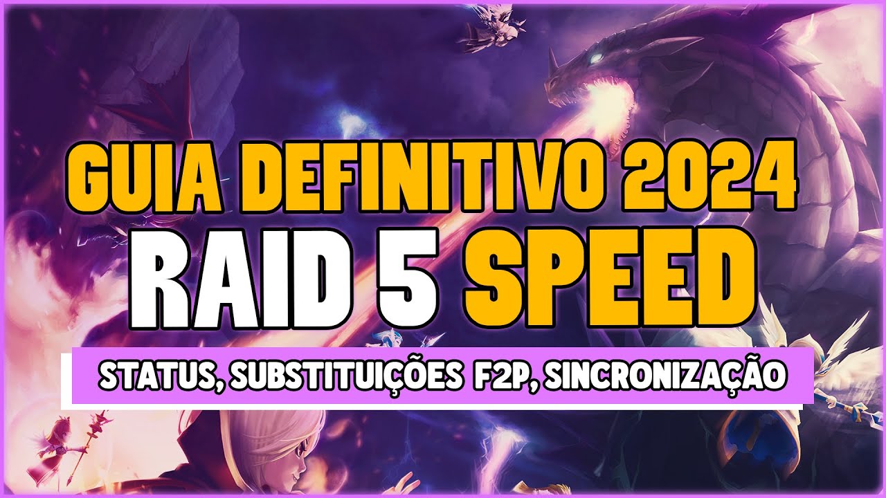 FAÇA RAID 5 SPEED FACILMENTE COM ESSAS OPÇÕES FARMÁVEIS - GUIA DEFINITIVO ATUALIZADO - SUMMONERS WAR