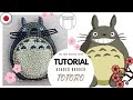 DIY BEADED BROOCH Tutorial 'Totoro'. Beadwork | Мастер-класс БРОШЬ ИЗ БИСЕРА "Тоторо" своими руками