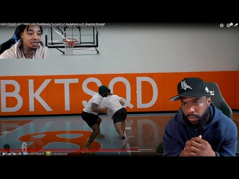 Me & Flight BEEFING After This Reaction..Cash Fouled Out' 1v1 Basketball Stanford D1Hooper