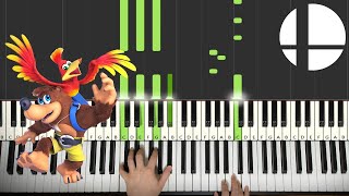 Banjo & Kazooie Victory Theme - Super Smash Bros. Ultimate Piano Tutorial Lesson