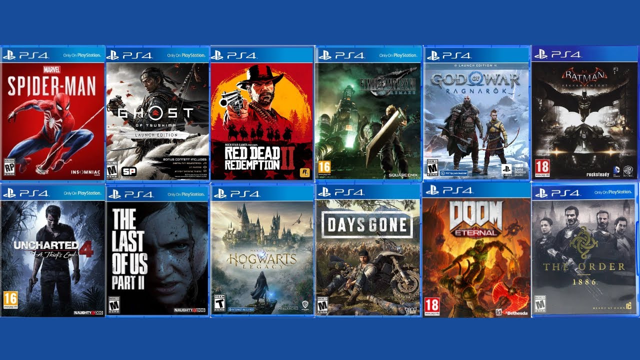 Top 25 Best PS4 Games of All TimeBest PlayStation 4 Games 
