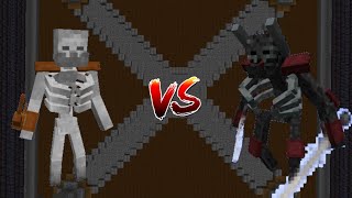 Mutant Skeleton Vs. Mutant Wither Skeleton | 1.16.5 Minecraft (Mob Battle)