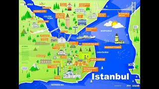 🇹🇷  Istanbul Food Map - Famous places to eat in Istanbul