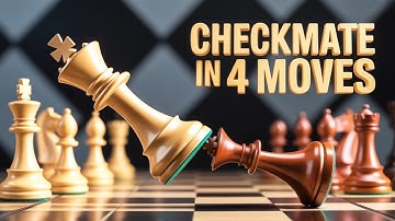 Schaakmat in SLECHTS 4 ZETTEN